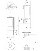 Kratki ERIK - krbové kachle