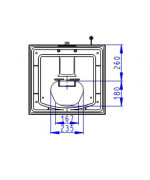 ROMOTOP NORDAC thermaline 61, sivý igniton - akumulačné kachle
