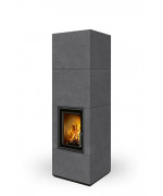ROMOTOP NORDAC thermaline 61, sivý igniton - akumulačné kachle