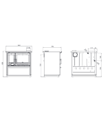 Plamen 850 Glas Termo ľavý