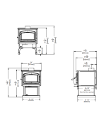 Regency F2450 Medium - kanadské kachle