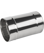 Rúra rovná ø150 mm nerez - 250 mm | 0,8 mm