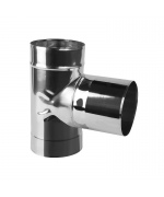 Sopúch Ø150 mm nerez – 87° | 0,8 mm