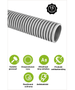 Flexibilné potrubie vzduchu VENT FLEX fi63mm - balenie 50m