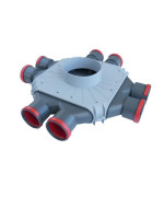 Rozdeľovací box TPK 8x75 mm/160 mm