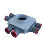 Rozdeľovací box TPK 6x75 mm/200 mm