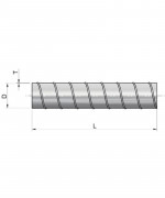 Potrubie SPIRO ø160mm - 1500 mm