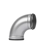 Koleno ohýbane SPIRO 90° ø160mm s tesnením