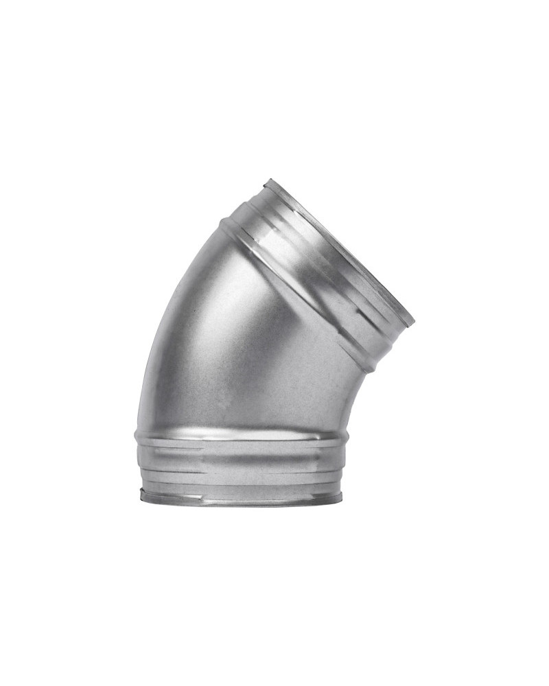 Koleno ohýbane SPIRO 45° ø160mm