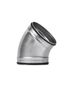 Koleno ohýbane SPIRO 45° ø160mm s tesnením