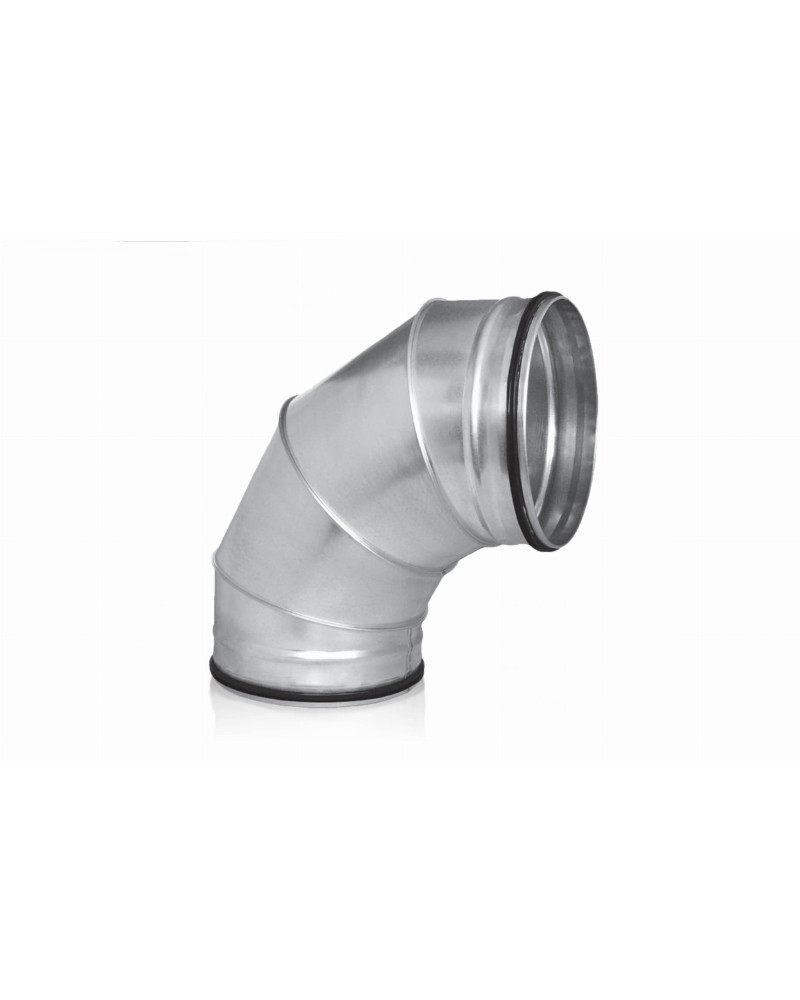 Koleno SPIRO 90° ø200mm s tesnením