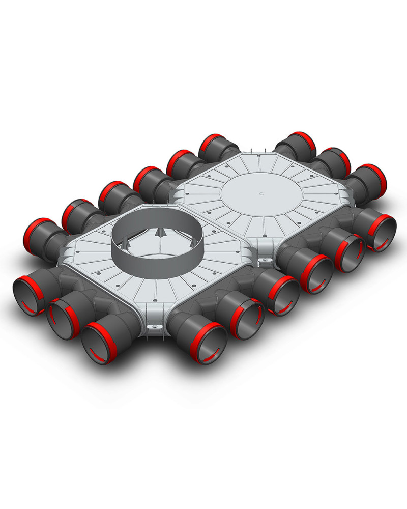 Rozdeľovací box TPK 18x75 mm/200 mm