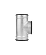 Odbočka T-kus ø150/ø125 mm s tesnením - SPIRO