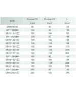 Odbočka T-kus ø160/ø160 mm - SPIRO