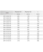Odbočka T-kus ø250/ø250 mm - SPIRO