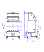ROMOTOP HEAT W 4g 59.50.04 - krbová vložka s teplovodným výmenníkom