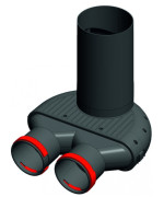Distribučný box TPK 1x75 mm/125 mm