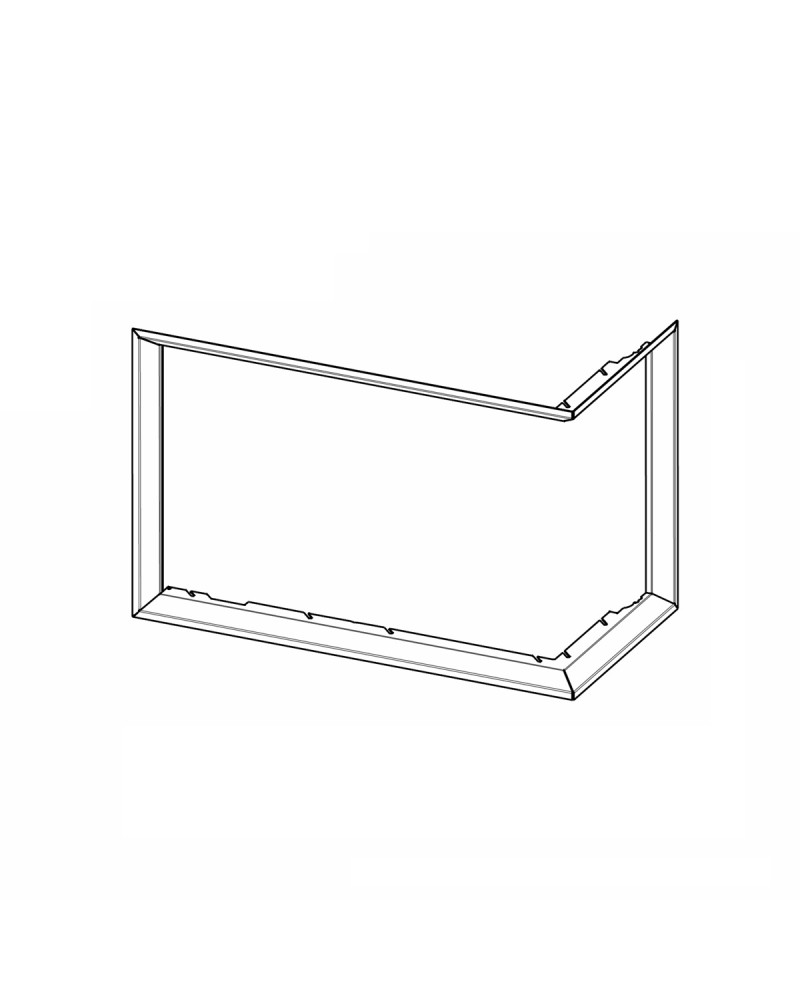 RÁMIK HR4SX RAM04 4S univerzálny, polohlboký - Romotop