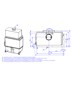 ROMOTOP HEAT R 4g S 70.44.33.26 - krbová vložka rohová s deleným sklom