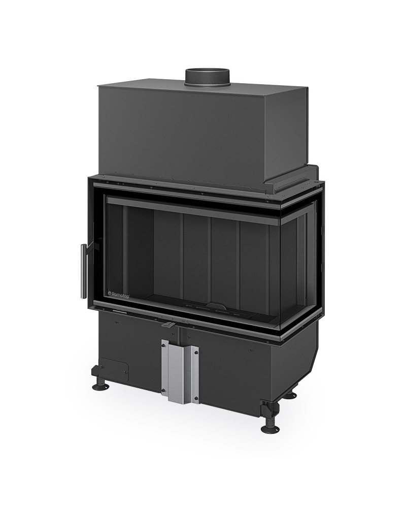 ROMOTOP HEAT R 4g S 70.44.33.26 - krbová vložka rohová s deleným sklom