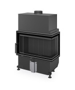 ROMOTOP HEAT R 4g S 70.44.33.26 - krbová vložka rohová s deleným sklom