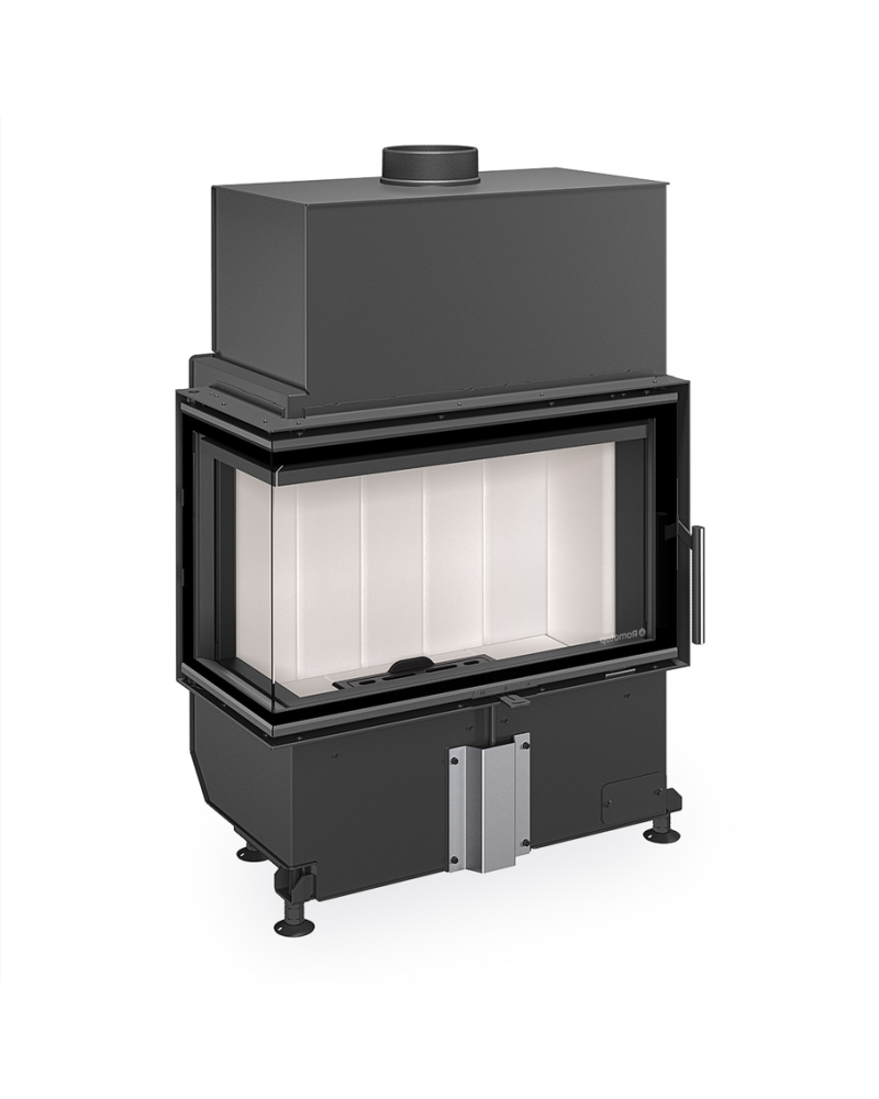 ROMOTOP HEAT L 4G S 70.44.33.24 - krbová vložka rohová s deleným sklom