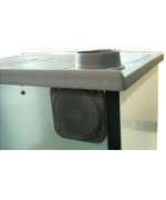 Plamen 850 Glas čierny ľavý - liatinový sporák