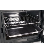 Plamen 850 Glas čierny ľavý - liatinový sporák