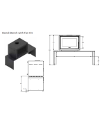 Podstavec s odkladacou plochou pre Regency BONDY F220B