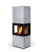 ROMOTOP LERA C GH kameň - dizajnový krb