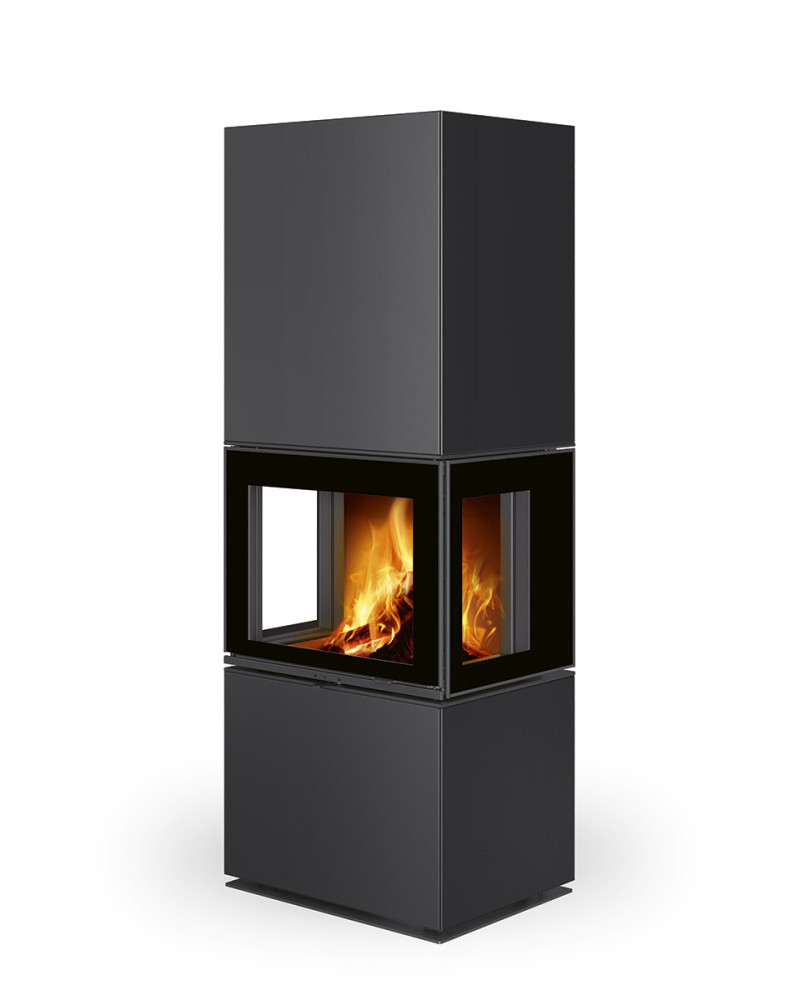 ROMOTOP LERA C GH kameň - dizajnový krb