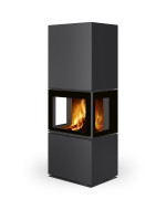 ROMOTOP LERA C GH kameň - dizajnový krb