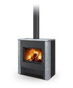 ROMOTOP TELDE kameň - krbové kachle s teplovodným výmenníkom