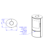 ROMOTOP LAREDO kameň - krbové kachle