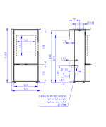 ROMOTOP LAREDO kameň - krbové kachle