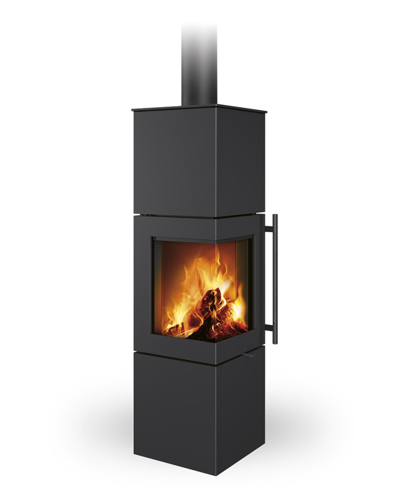 Akumulačné krbové kachle Romotop - ESQUINA plech