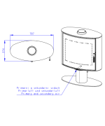 ROMOTOP STROMBOLI G T 30 plech - krbové kachle