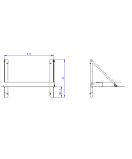 RÁM HC3LJ RAM15 nosný podporný