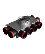 Rozdeľovací box PK 8 vývodov SK 8x75/160/PKI