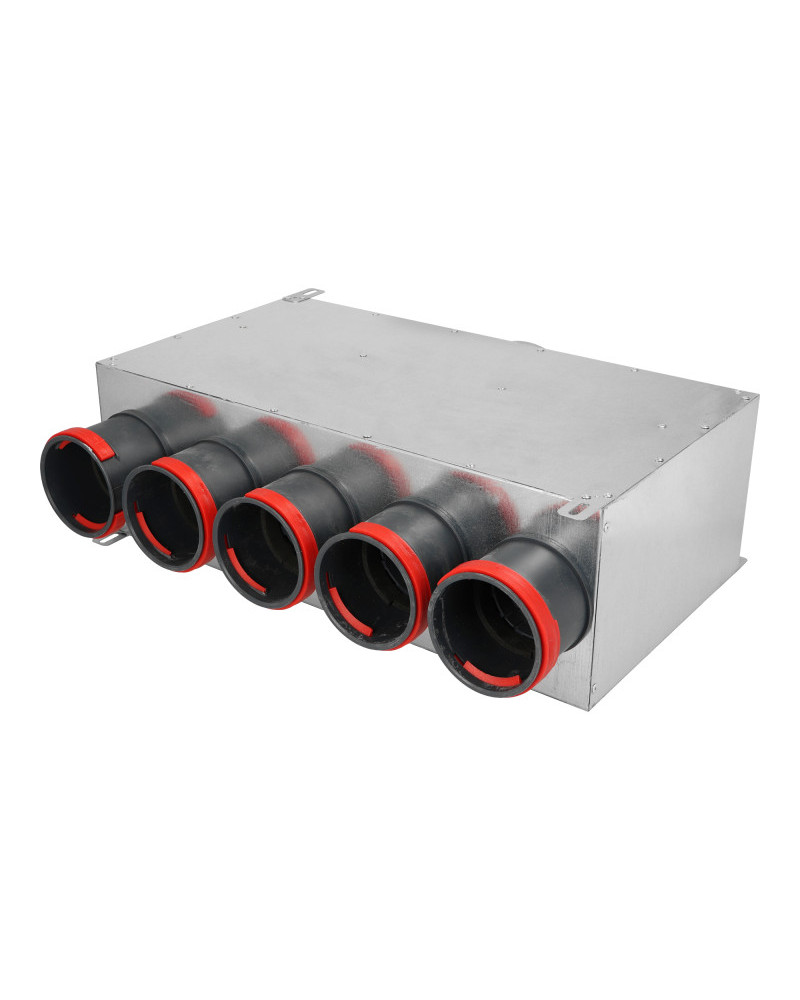 Rozdeľovací box plochý PK 5 vývodov 5x75/125P/PK