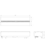 Dimplex Cassette 1000 Projects Multi - elektrický krb s 3D efektom