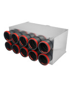Rozdeľovací box dvojradový PK 10 vývodov 10x75/200D/PKI