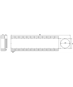 Rozdeľovací box GM ľavý/pravý 12x75/160