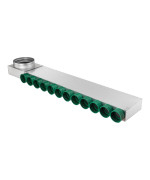 Rozdeľovač plochý GM jednoradový ľavý/pravý 12 vývodov 12x75/200/L/P/GM