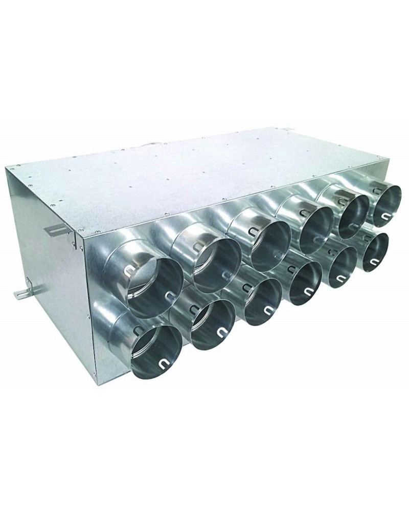 Rozdeľovací box dvojradový 12×75/200 izolovaný