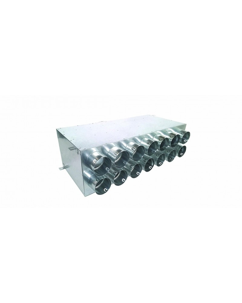 Rozdeľovací box dvojradový 14×90/160 izolovaný