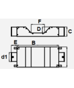 Odsadenie ZN 1x75 A