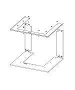 RÁMIK HU3LG RAM12 krycí - ROMOTOP