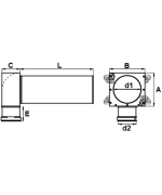 Distribučný box PK 1x75/125