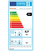 ROMOTOP HEAT C 3G L 50.52.31.26 - teplovzdušná trojstranná krbová vložka s výsuvnými dvierkami a s deleným sklom